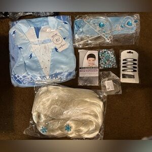 Light Blue Princess Kids Costume Set!